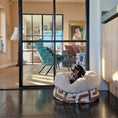 Afbeelding geladen in Galerij-viewer, POOCH POUCH Marrakesh Terra ronde hondenmand