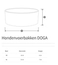Afbeelding geladen in Galerij-viewer, Hondenvoerbak Desert Sand
Bent u op zoek naar een stijlvolle hondenvoerbak die mooi in uw interieur of tuin past? De DOGA Desert Sand hondenvoerbak is speciaal ontworpen met het herkenbare DDogawafwafHondenvoerbak Desert Sand
