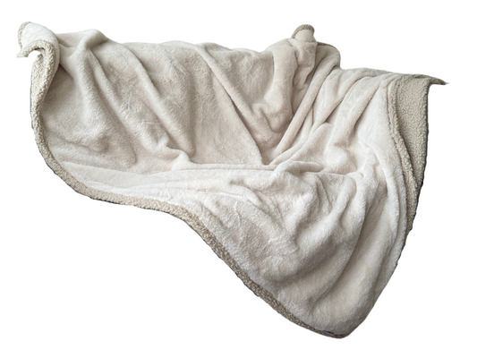 Hondendeken Teddy light & Fur fleece