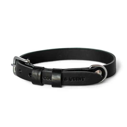 Hondenhalsband Double Trouble Zwart