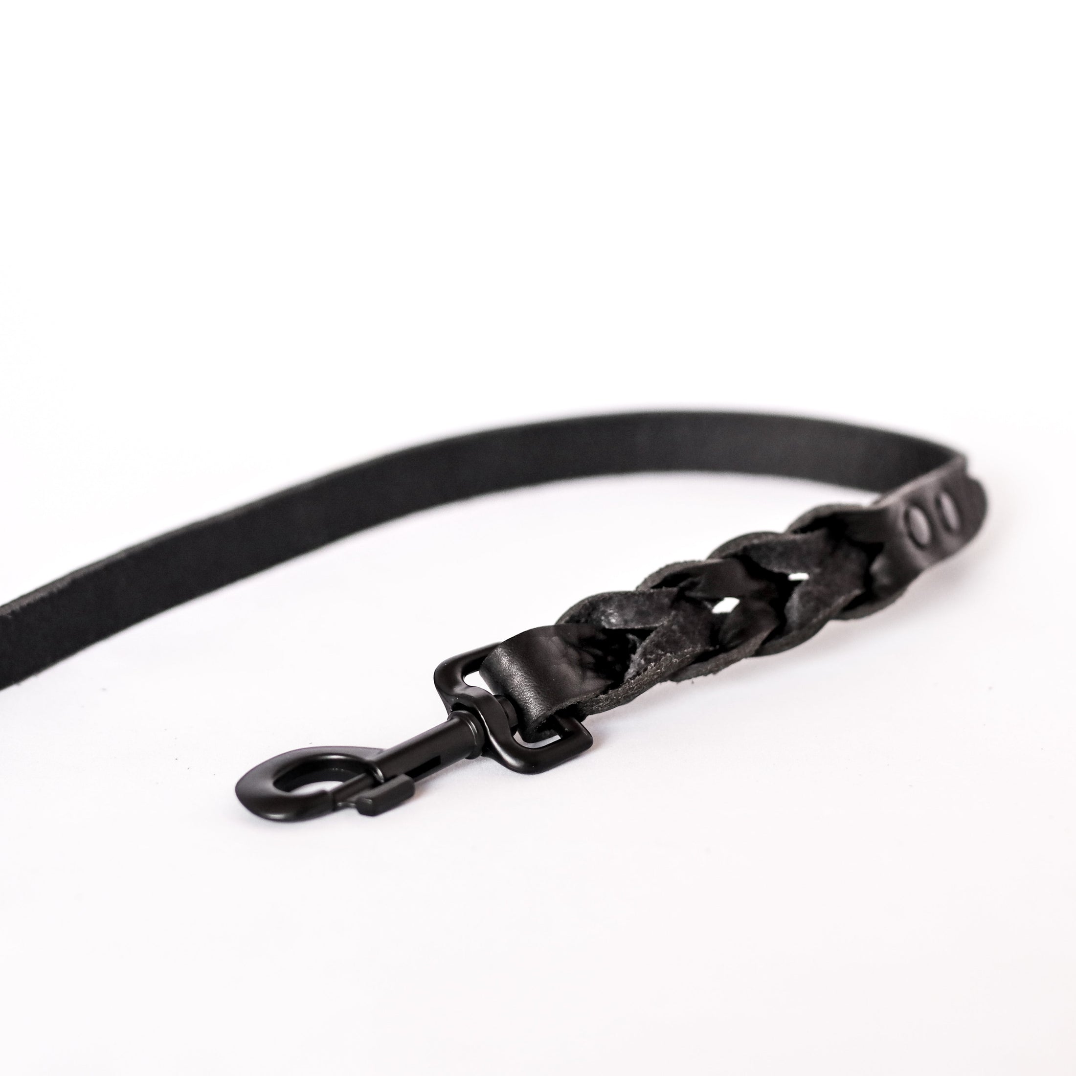 Twisted Hondenriem Zwart - Cooper & Quint