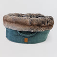 Afbeelding geladen in Galerij-viewer, POOCH POUCH linnen look Hondenmand

