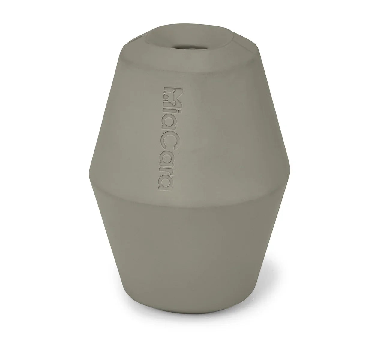 Cono hondenspeelgoed van duurzaam natuurrubber in beige kleur.