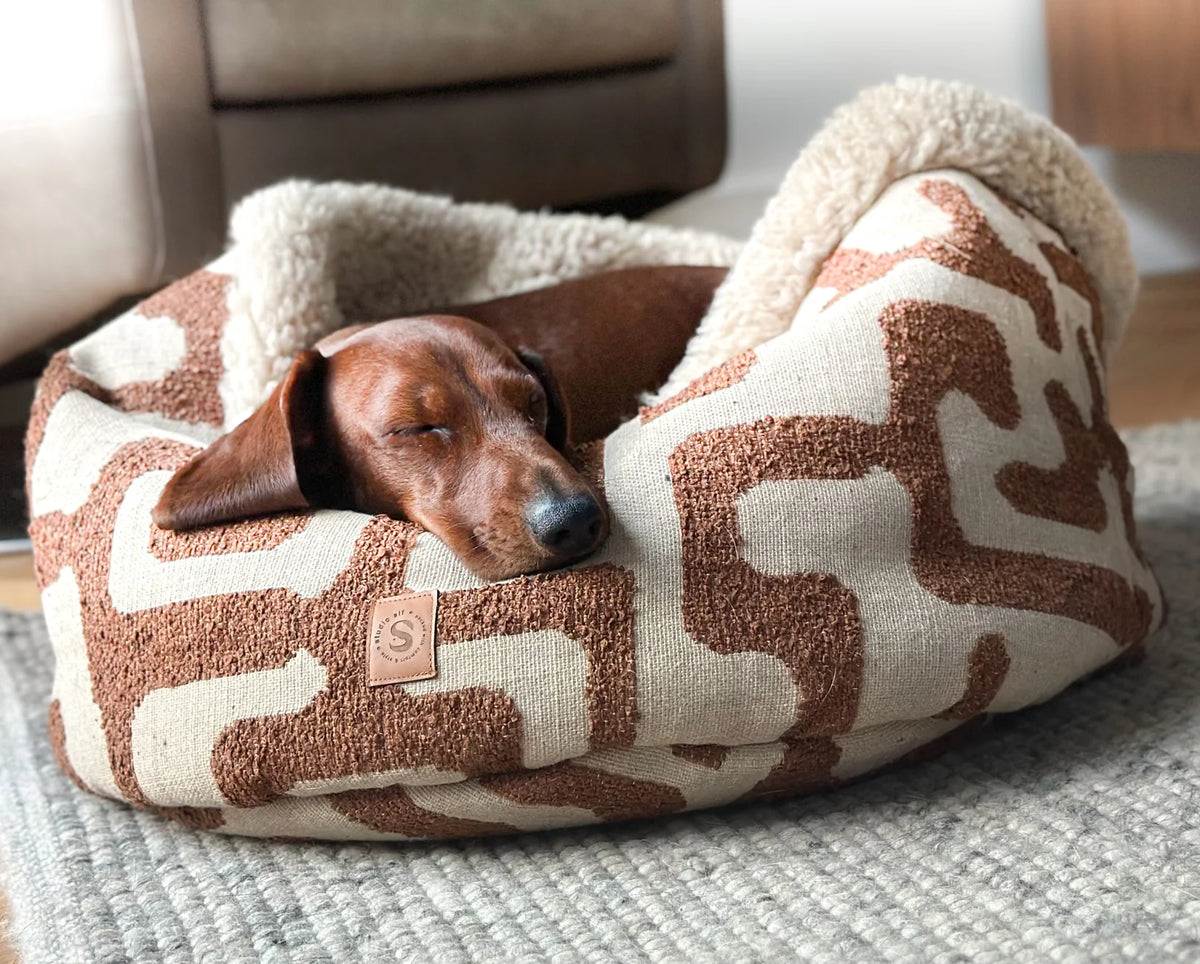 POOCH POUCH Marrakesh Terra ronde hondenmand