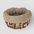 Afbeelding geladen in Galerij-viewer, POOCH POUCH Marrakesh Terra ronde hondenmand
