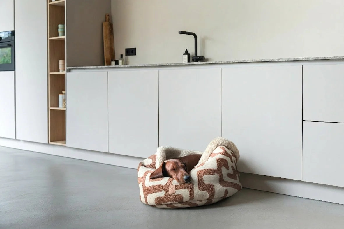 POOCH POUCH Marrakesh Terra ronde hondenmand
