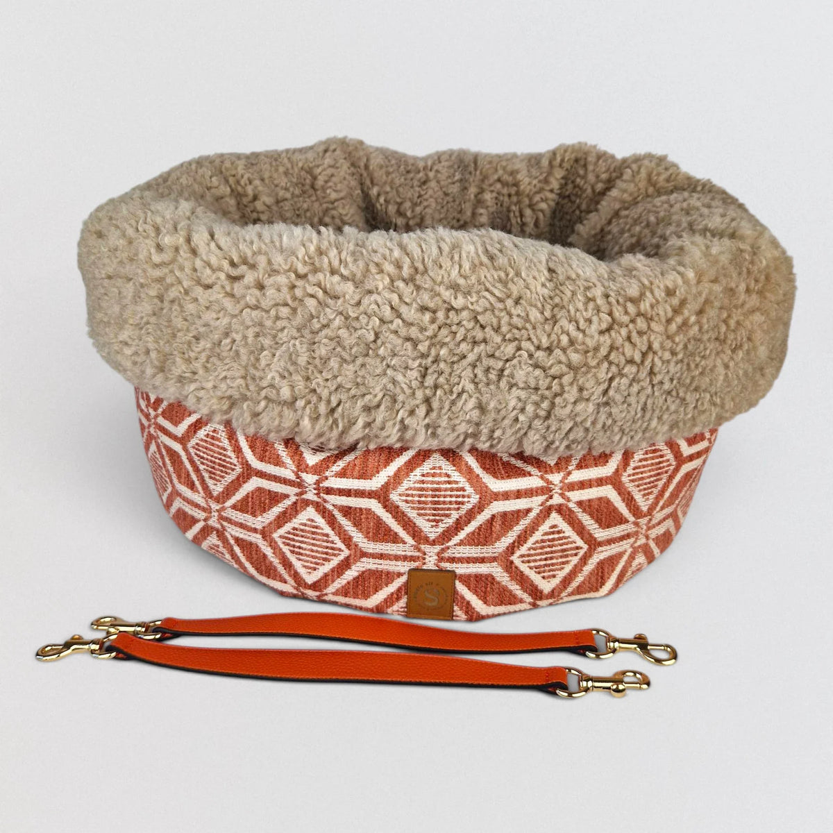 POOCH POUCH Summer Ibiza ronde hondenmand
