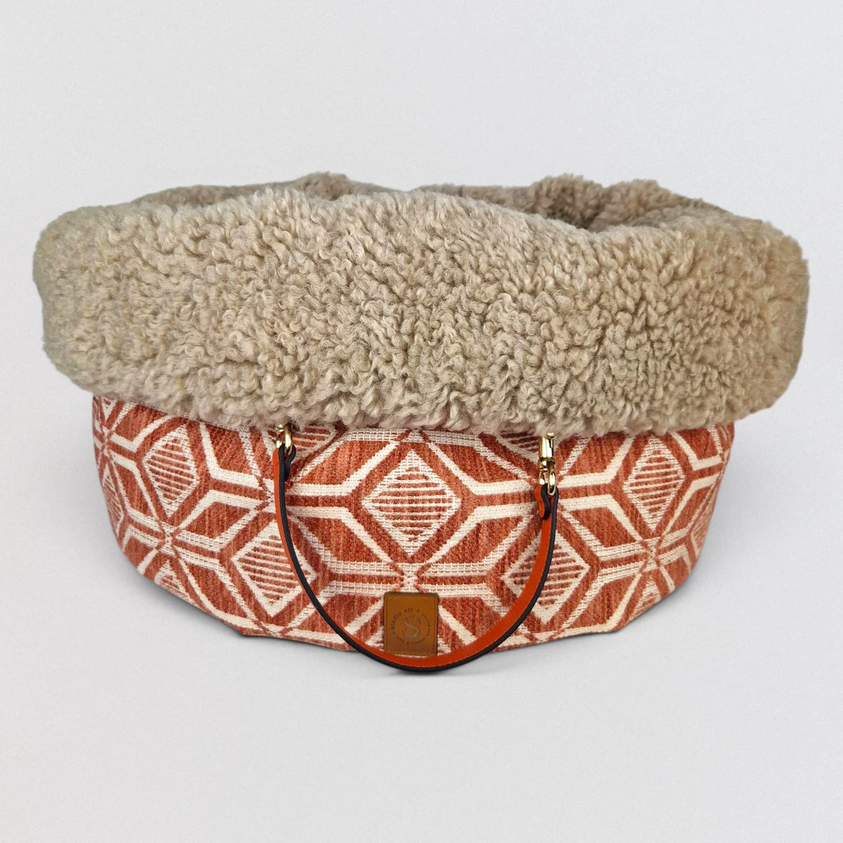 POOCH POUCH Summer Ibiza ronde hondenmand