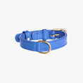 Afbeelding geladen in Galerij-viewer, Hondenhalsband Denim Blue leer
