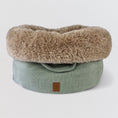 Afbeelding geladen in Galerij-viewer, POOCH POUCH linnen look Hondenmand
