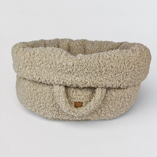 POOCH POUCH Teddy look ronde  Hondenmand