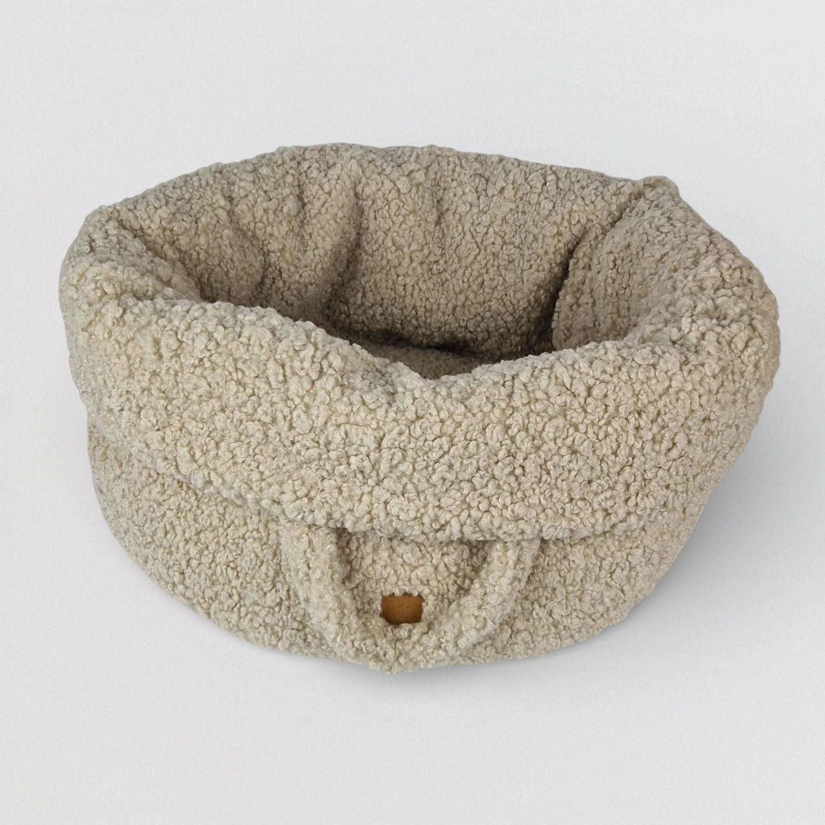 POOCH POUCH Teddy look ronde  Hondenmand