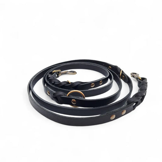 Hondenriem Twisted Switch Zwart
