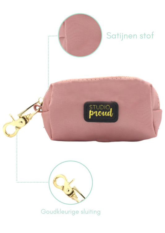 Poepzakhouder Oud Roze