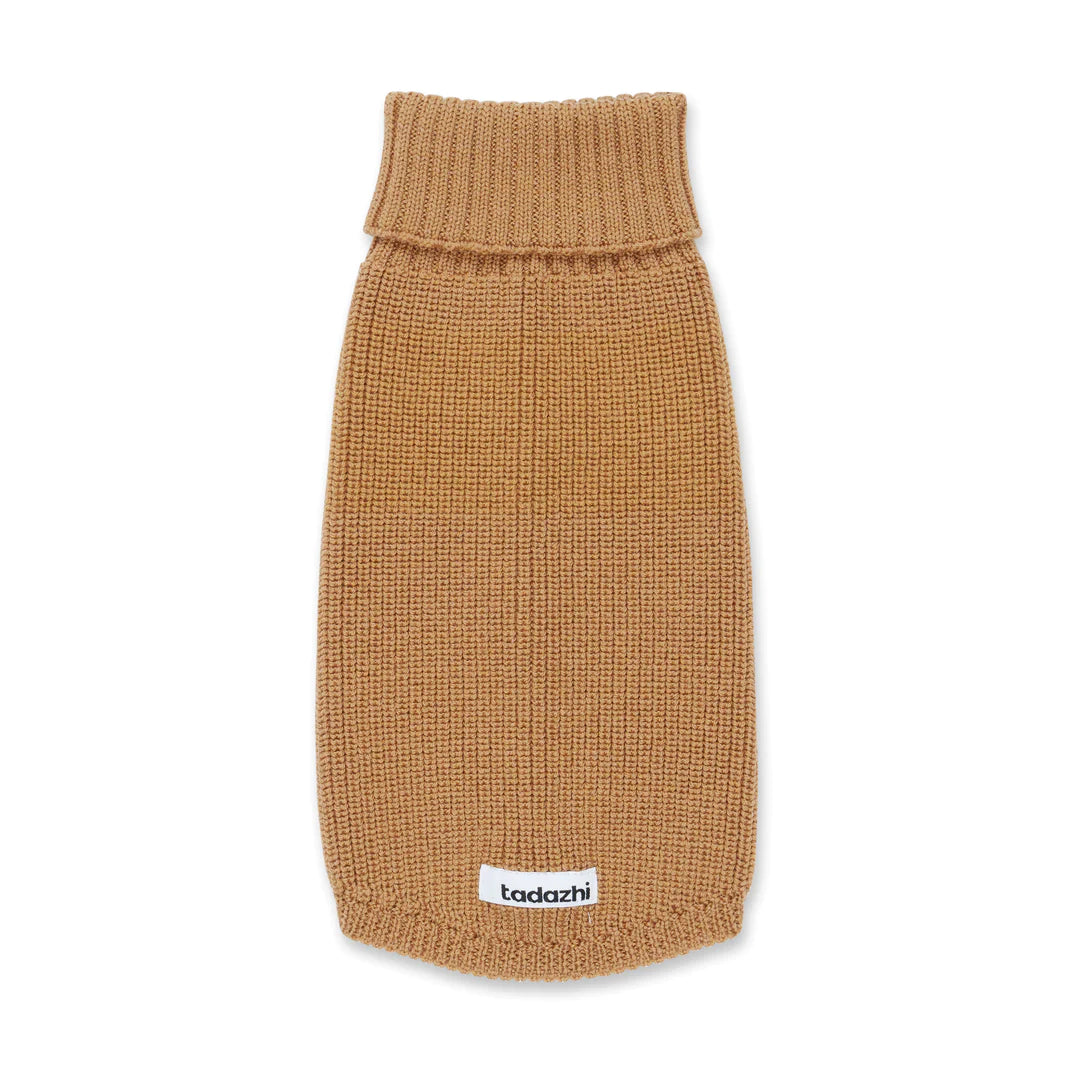 Beige hondentrui UnisexZachte en tijdloze hondentrui in de kleur beige. Gemaakt van de fijnste merinowol. Het breiwerk maakt de omtrek flexibel.Met deze verfijnde wollen hondentrui voor alTadazhiwafwafBeige hondentrui Unisex