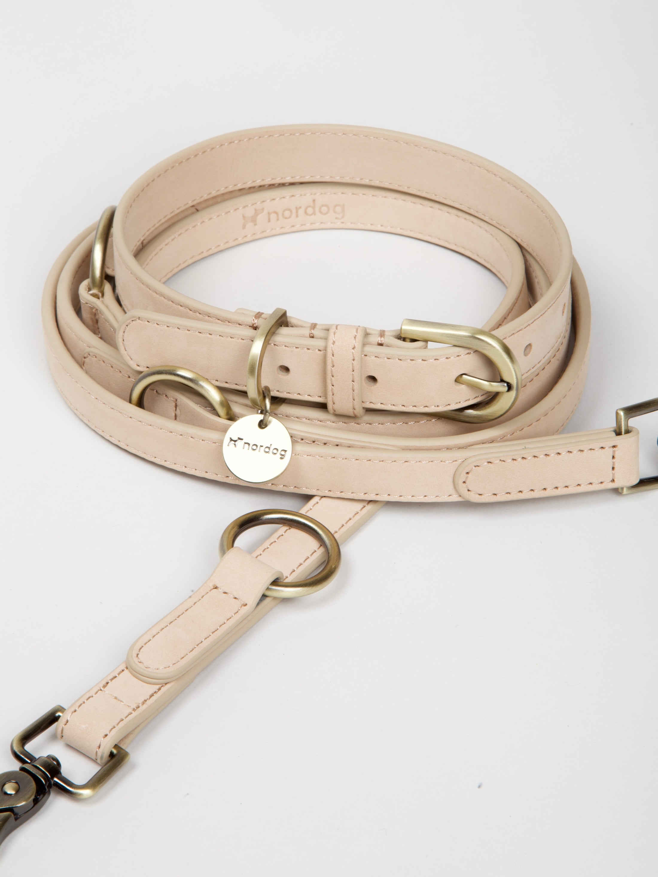 Thomas hondenhalsband Vanille