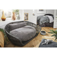 Afbeelding geladen in Galerij-viewer, PRADO - TUDOR design hondenmandHet PRADO hondenbed van LABONI is een bekroond, stijlvol en comfortabel bed voor honden. Het heeft een klassieke framestructuur en een duurzame bekleding. De matras LABONIwafwafPRADO - TUDOR design hondenmand
