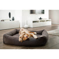 Afbeelding geladen in Galerij-viewer, Klassiek hondenbed - TEDDY 
Hondenbed TEDDY is een knuffelig en supercomfortabel bed, perfect voor honden die van knuffelen houden. Het is bedekt met trendy bouclé-stof, wat zorgt voor charmeLABONIwafwafKlassiek hondenbed - TEDDY
